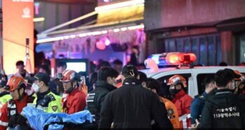 Halloween: More than 150 killed in stampede in Seoul