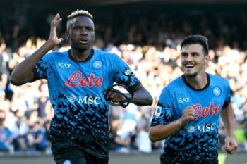 Osimhen fires hat-trick in Napoli romp