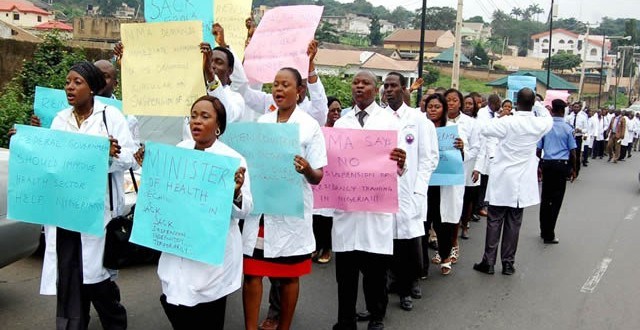 ABUTH resident doctors begin five-day warning strike.