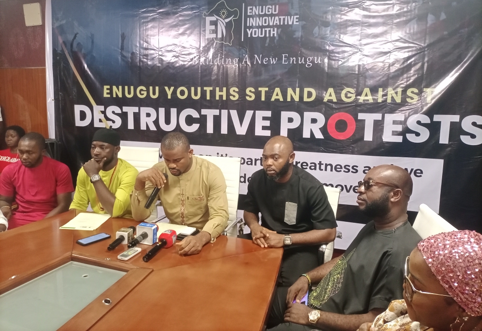 Enugu youth group withdraws from nationwide protest.