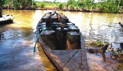 JTF intercepts 14 boats with stolen crude.